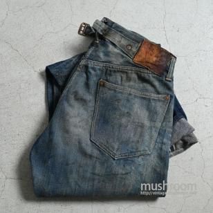 LEVI'S 501XX JEANS with BUCKLEBACK1922'S MODEL