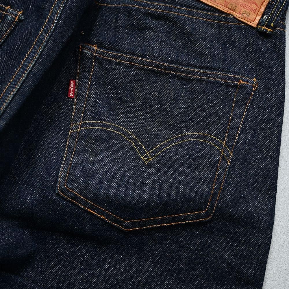LEVI'S 501XX JEANS with LEATHER PATCH(NON-WASHED/SUPER DARK LEVI'S 501XX JEANS with LEATHER PATCH(NON-WASHED/SUPER DARK