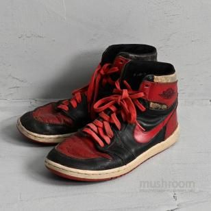 NIKE JORDAN 1st BASKETBALL SHOESʡ85/REDBLK/US 8