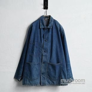 WEARWELL 3-POCKET DENIM CHORE JACKET1940'S/GOOD CONDITION