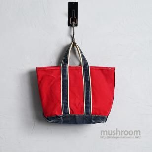 L.L.BEAN REDNVY DELUXE TOTE1980'S/MEDIUM/GOOD CONDITION