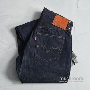 LEVI'S 503BXX JEANS with LEATHER PATCH'47 MODEL/MAYBE..NON-WASHED/W29L36