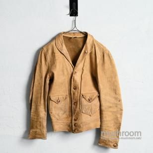 LEVI'S MENLO COSSACK LEATHER JACKET1930'S/GOOD CONDITION