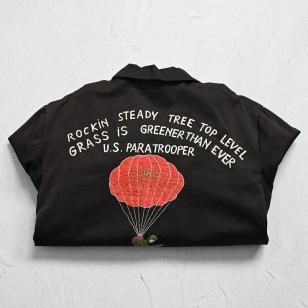 VIET-NAM 66-67 TOUR JACKETUNUSUAL EMBROIDERY/DEADSTOCK