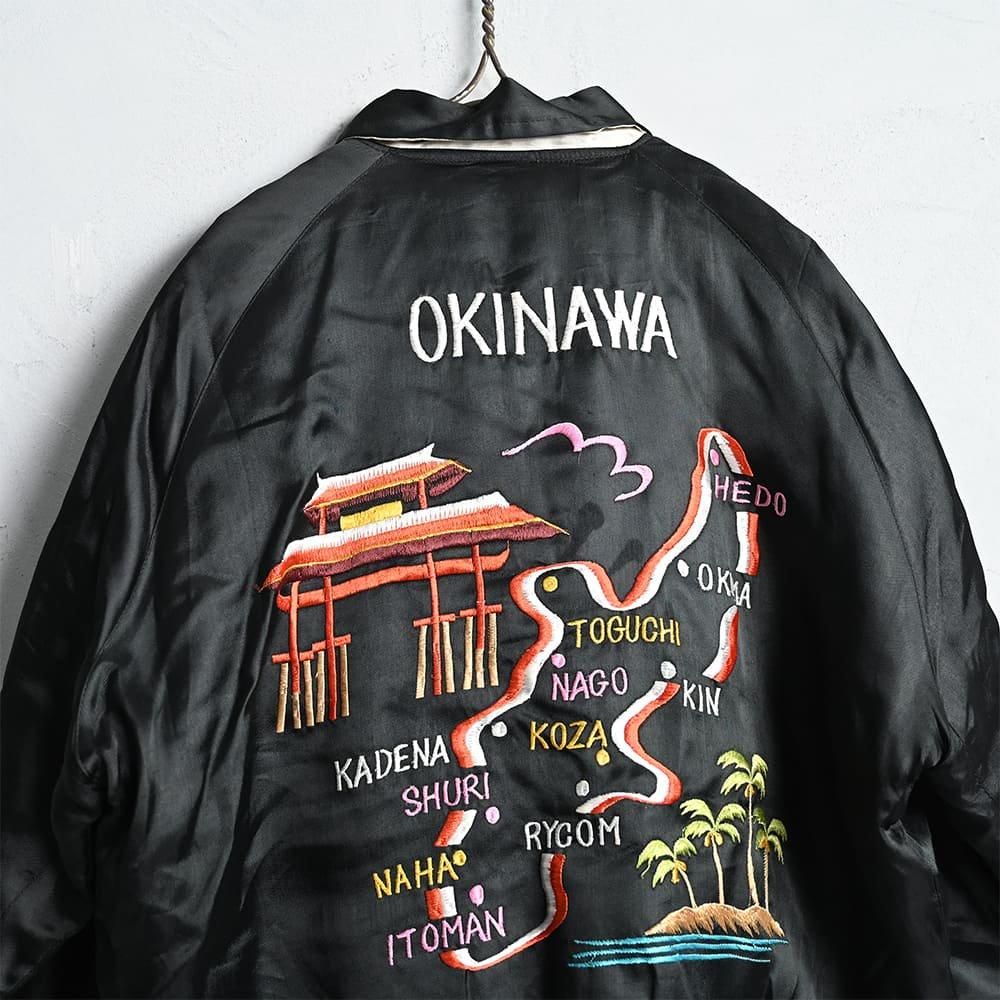 OKINAWA SOUVENIR JACKET（ALMOST DEADSTOCK/LARGE） - 古着屋