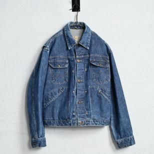 WRANGLER 24MJ DENIM JACKET1960'S/GOOD CONDITION/SZ 42