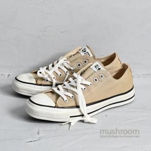 CONVERSE ALL STAR LO CANVAS SHOES1990'S/DEADSTOCK/US 8 1/2