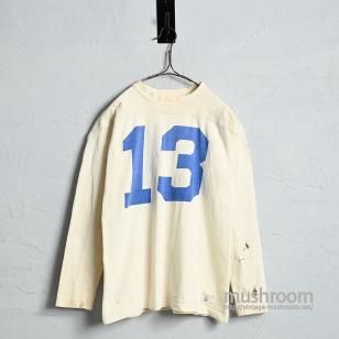 CHAMPION WATER PRINT FOOTBALL T-SHIRT WITH ELBOW PATCHRUNNING TAG)