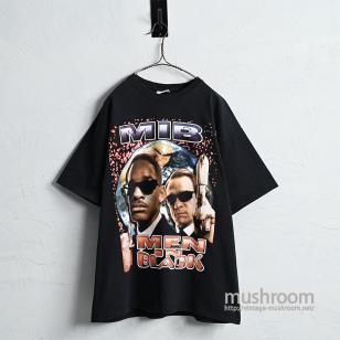 MEN IN BLACK BOOTLEG MOVIE T-SHIRT1990'S/GOOD CONDITION/X-LARGE