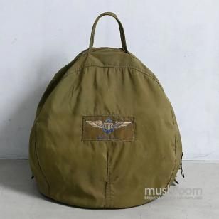 U.S.NAVY HELMET BAG with PATCHRARE PIECE