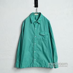L.L.BEAN L/S NYLON SHIRT1980'S/GOOD CONDITION