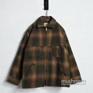 WOOLRICH SHADOW PLAID MACKINAW JACKETVERY GOOD CONDITION/SZ 42