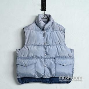 BLACK SHEEP BRAND DOWN VEST1980'S/VERY GOOD CONDITION/LARGE