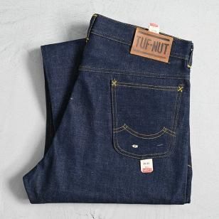 TUF-NUT 5-POCKETS JEANS with SELVEDGEAround 1950'S/DEADSTOCK/W36L31