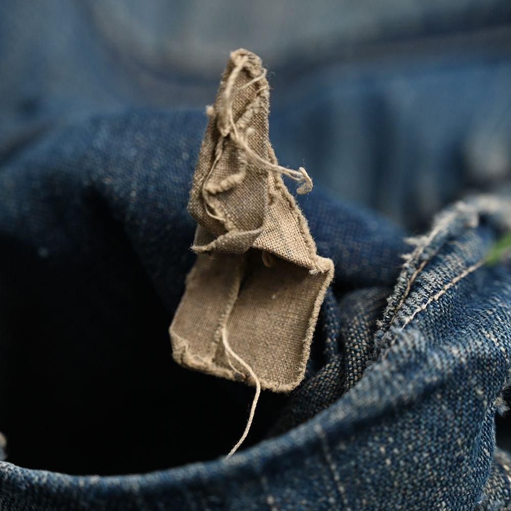 BOSS OF THE ROAD DENIM COVERALL with CHINSTRAP & CHANGE BUTTON