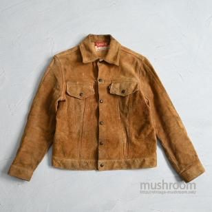 LEVI'S BIGE SUEDE JACKET1970'S/GOOD CONDITION