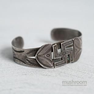 OLD NAVAJO BRACELETSWASTIKA