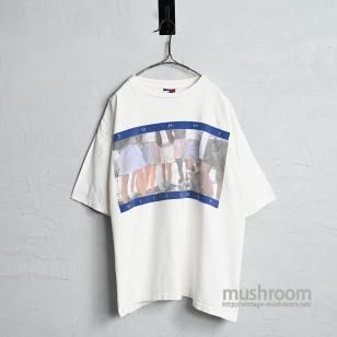 OLD TOMMY HILFIGER PRINT T-SHIRT1990'S/X-LARGE/GOOD CONDITION