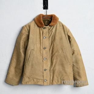 U.S.NAVY N-1 DECK JACKET with UNUSUAL COLLAR1940'S