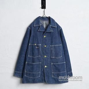 OSH KOSH DENIM COVERALL1950'S/VERY GOOD CONDITION/DARK COLOR