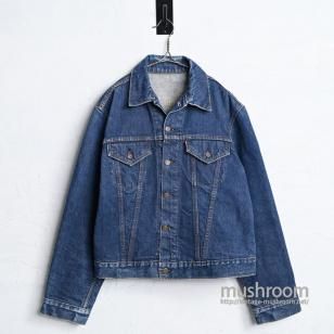 LEVI'S 70505 BIGE DENIM JACKET1960'S/SUPER BIG SIZE/DARK COLOR