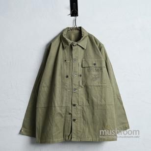 WW2 USMC P-44 HBT UTILITY JACKETVERY GOOD CONDITION/SZ 38