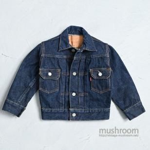 LEVI'S 507BXX DENIM JACKET1950'S/ALMOST DEADSTOCK/SZ 6