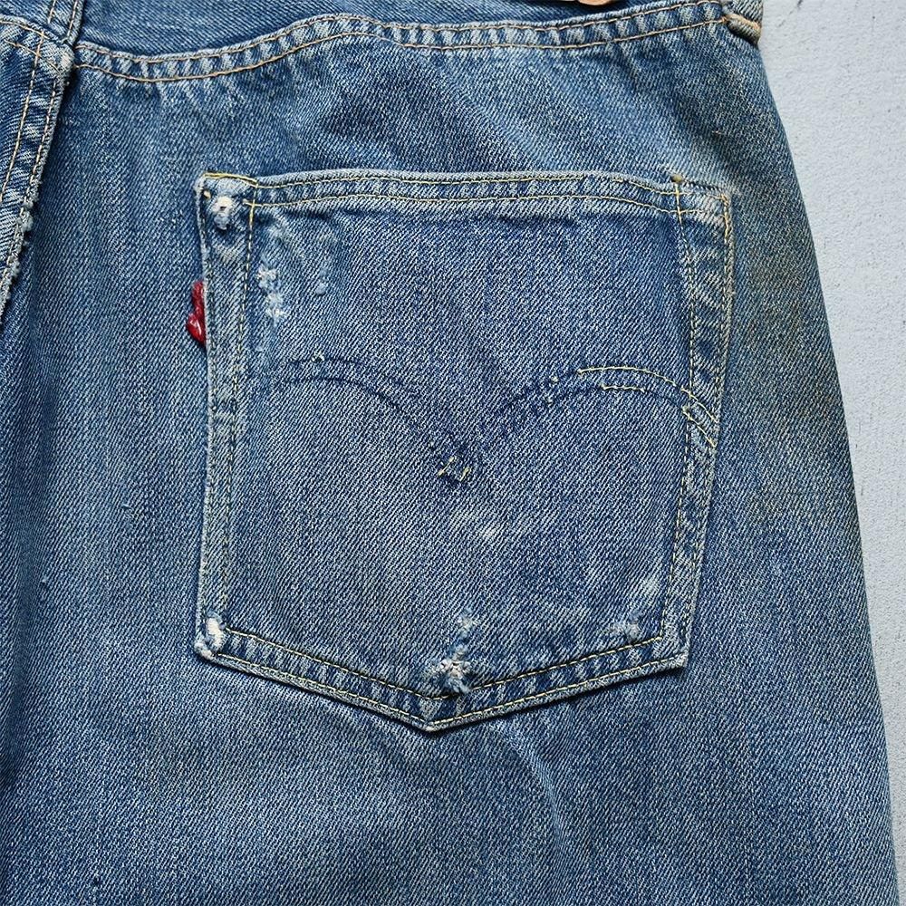LEVI'S 501XX JEANS（1950'S/AMAZING REPAIR/GOLDEN SIZE