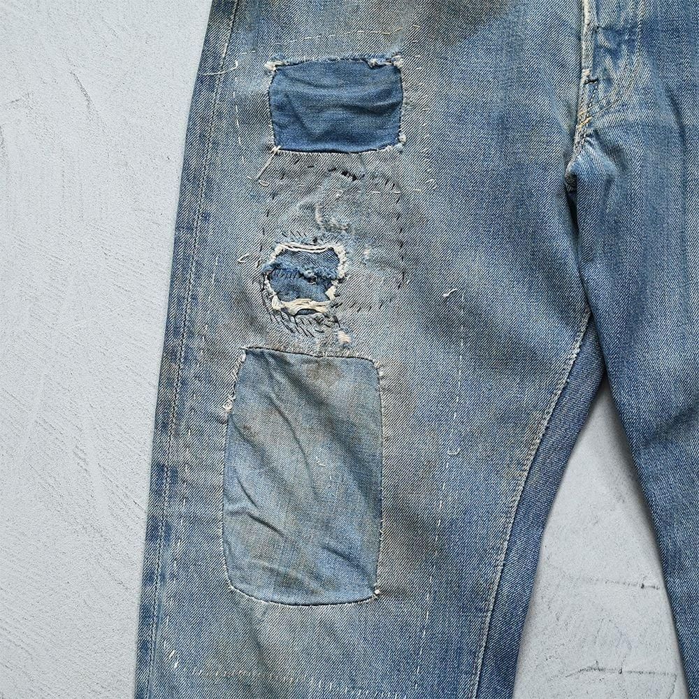 LEVI'S 501XX JEANS（1950'S/AMAZING REPAIR/GOLDEN SIZE