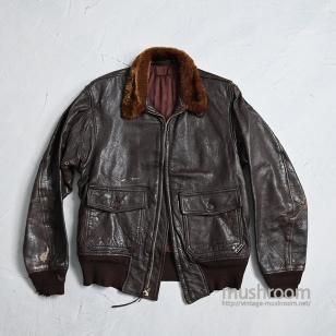 U.S.NAVY Type G-1 FLIGHT JACKETAround 1940'S/SZ 40/GOOD USED CONDITION