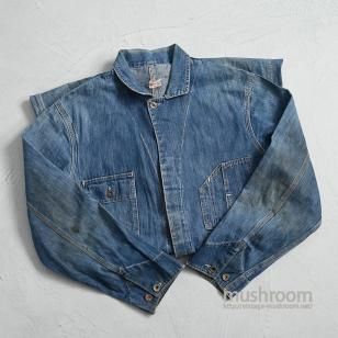 CENTURY CHICAGO DENIM ALL IN ONE with UNUSUAL POCKETAround 1930'S