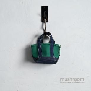 L.L.BEAN GRNNVY MINI DELUXE TOTE1980'S/NON WASHED