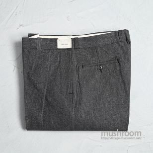 OLD BLACK COVERT WORK TROUSERSDEADSTOCK/W38L30