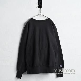 CHAMPION BLACK PLAIN REVERSE WEAVEVERY GOOD CONDITION/LARGE