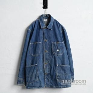 Lee 91-J DENIM COVERALL1950'S/GOOD INDIGO/SZ 44