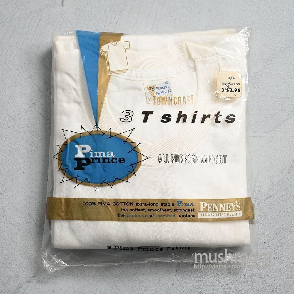 PENNEY'S TOWNCRAFT 3PACK T-SHIRT（DEADSTOCK/SZ 38） - 古着屋