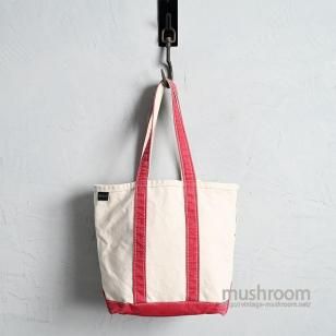 LANDS' END CANVAS TOTE BAG with ZIPPERVERY GOOD CONDITION