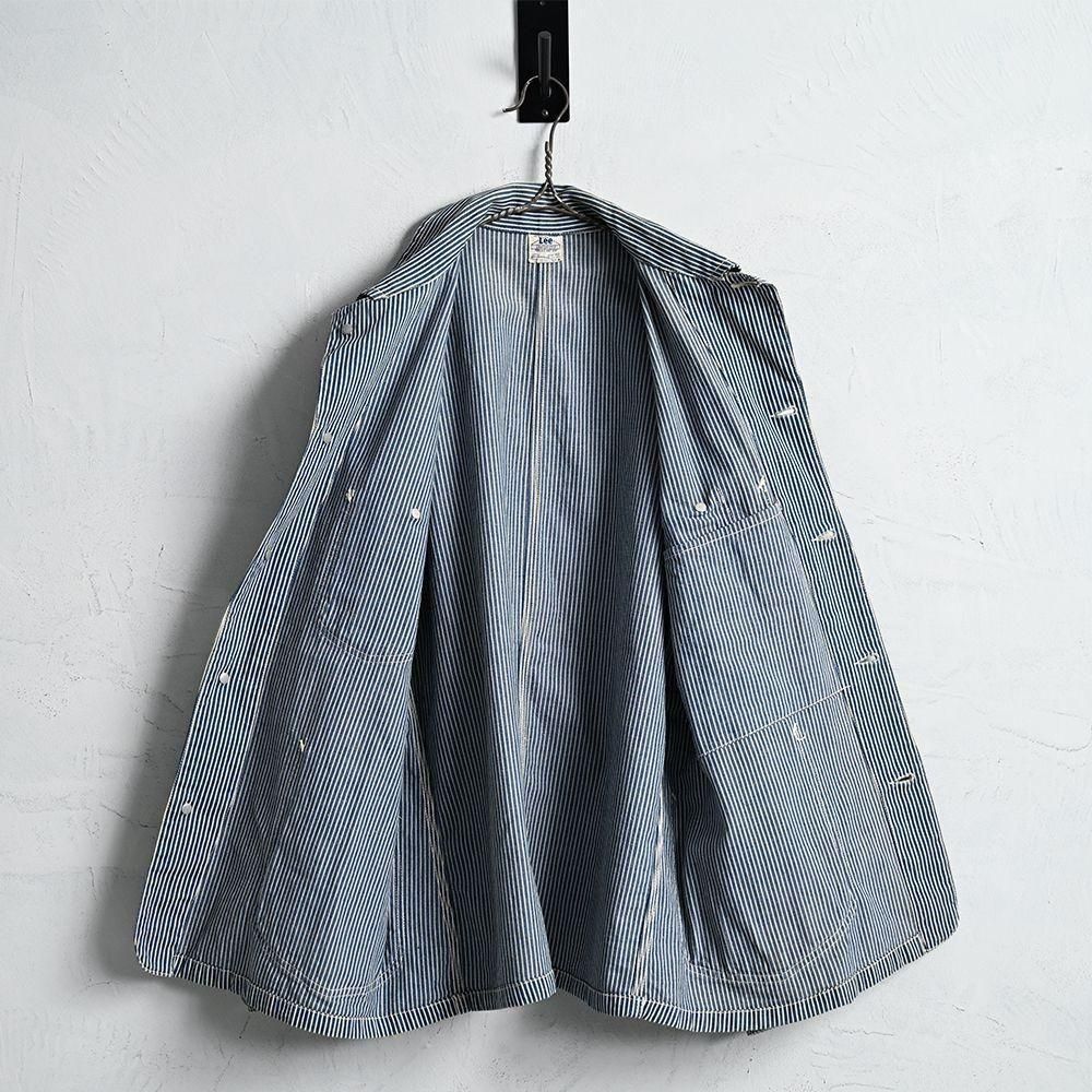 Lee 98-J HICKORY-STRIPED CHORE JACKET（HOUSE MARK TAG/GOOD