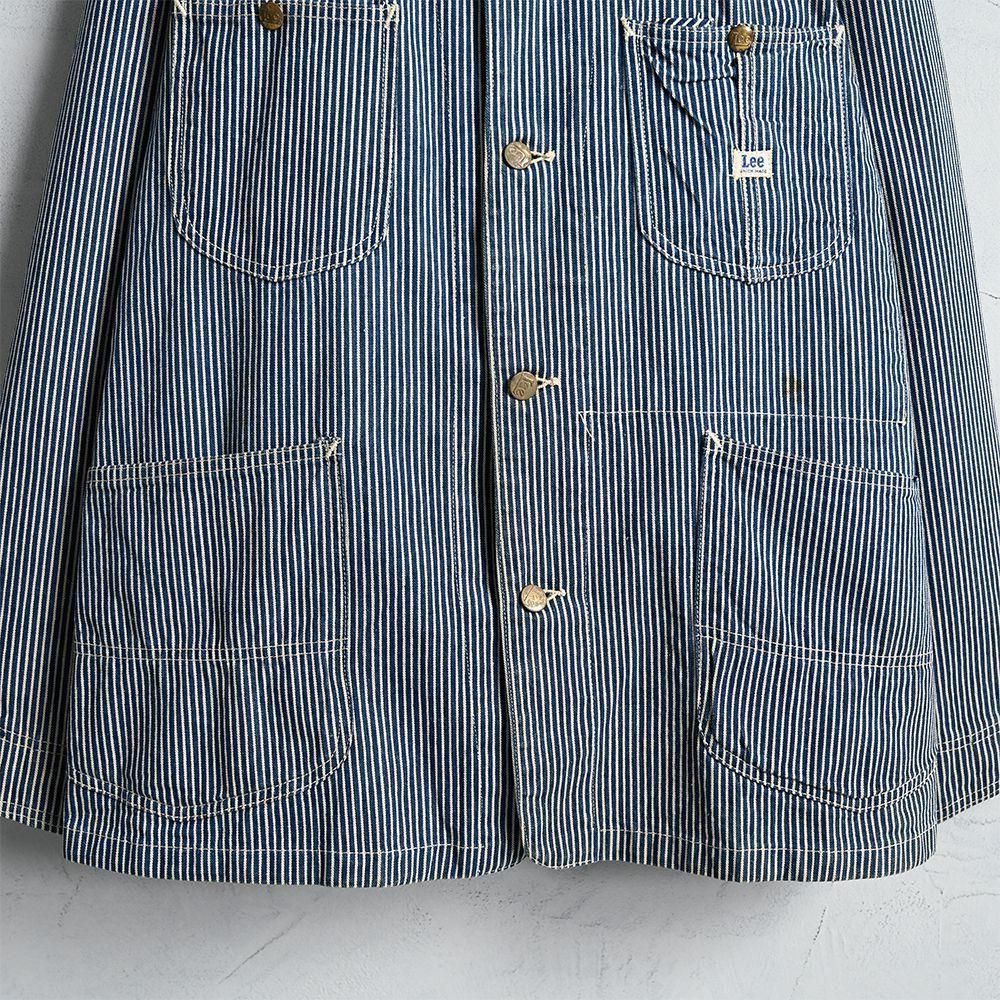 Lee 98-J HICKORY-STRIPED CHORE JACKET（HOUSE MARK TAG/GOOD