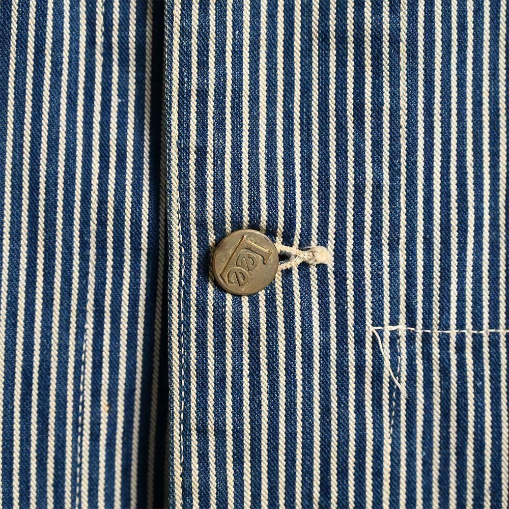 Lee 98-J HICKORY-STRIPED CHORE JACKET（HOUSE MARK TAG/GOOD
