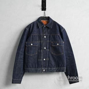 LEVI'S 507XX DENIM JACKET with LEATHER PATCHONE SIDE TAB/ALMOST DEADSTOCK