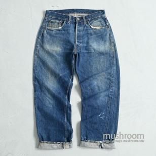 LEVI'S 501XX JEANS1960'S/GOOD INDIGO & GOLDEN SIZE