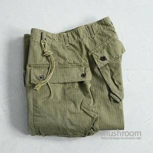 WW2 USMC P-44 HBT TROUSERSW32/1-WASHED & MINT CONDITION