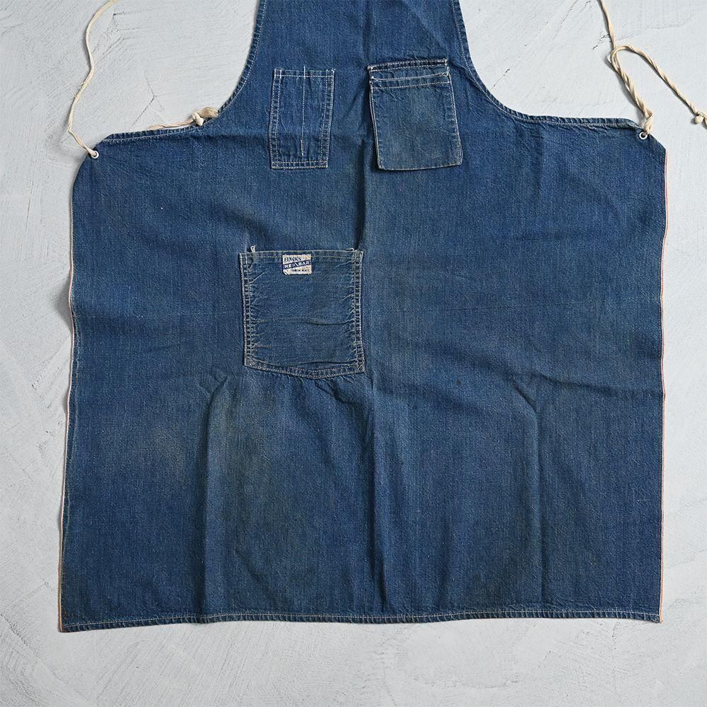 FINCK'S DENIM WORK APRON（1950'S/GOOD CONDITION） - 古着屋
