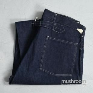 U.S.ARMY M-35 DENIM TROUSERS with BUCKLEBACK1930'S/W44L32/DEADSTOCK