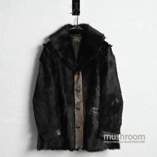 KING-O-FUR HORSEHAIR SPORTS JACKET1930'S/GOOD CONDITION