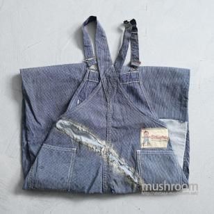 STRONGHOLD 112 KID'S PIN-STRIPED OVERALLONE POCKET