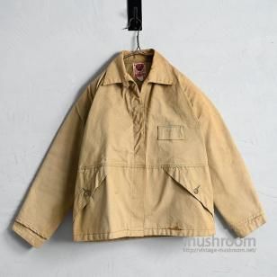 DURAPELL TIN CLOTH LOGGER'S CRUISER JACKET by HIRSH WEISAround 1930'S-40'S
