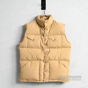 THE NORTH FACE DOWN VEST1980'S/GOOD CONDITION/LARGE