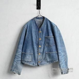 SWEET-ORR DENIM ENGINEER JACKETAround 1920'S/SUPER RARE